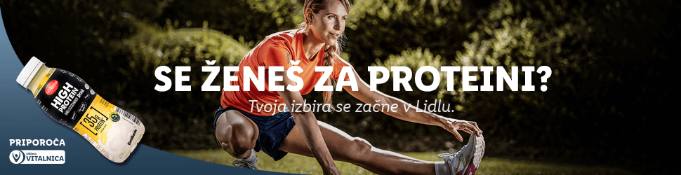 Lidl - Se ženeš za protein