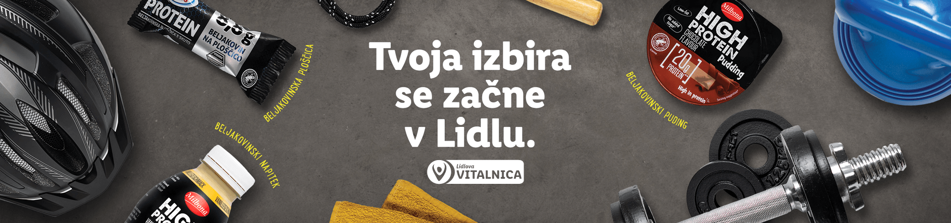 Lidl - Se ženeš za protein